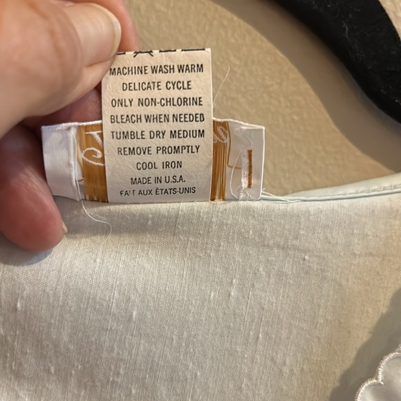 Lady Barbizon Vintage Nightgown Light Blue Long Sleeve Satin Size 1X - Picture 7 of 10